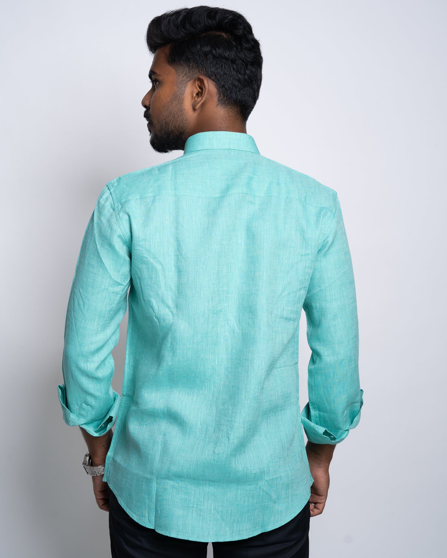 The Emerald Isle Tailored Linen shirt